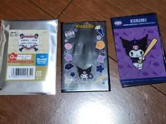 タイトーくじ　侍ジャパン　サンリオ　G賞　クリアカード　クロミ