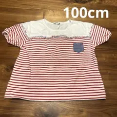 RAG MART ボーダーTシャツ 100cmのサムネイル