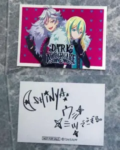 プリパラ　ステッカーセット　darkNightmare　描き下ろし　大プリパラ展 プリパラ ステッカーセット darkNightmare 描き下ろし 大プリパラ展