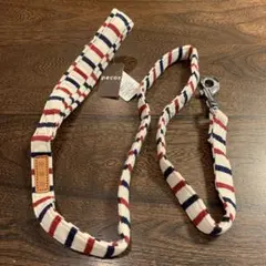 みゅみゅ様専用 pecos ボーダー リード M トリコ 散歩専用中型犬用リード