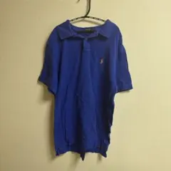 POLO RALPH LAUREN ポロシャツ XL 青