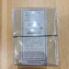 パスポートサイズ　成田空港限定 トラベラーズノート　トラベラーズファクトリー
