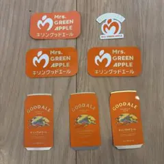 Mrs. GREEN APPLE × キリングッドエール　　ステッカー 7点