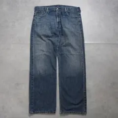 リーバイス569 Levis W36 ブルーデニム 青 ヒゲ 古着 16562