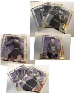 鬼滅の刃 アニプレックスオンラインくじ　 クリア色紙9枚セット