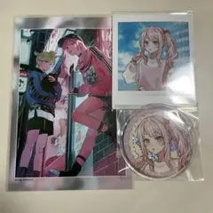 プロセカ　ニーゴ　暁山瑞希　クリフェス　ポストカード　チェキ　缶バッジ