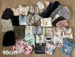 【最終値下げ】90cm 女の子　まとめ売り　春夏秋冬　おまけあり
