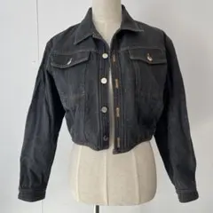 美品　ATSUKI ONISHIアツキオオニシ 　デニム　ブラックジージャン　M