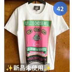 ✨新品未使用Vivienne Westwood Tシャツ ホワイト サイズ42のサムネイル