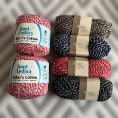 Aunt Lydia's Baker's Cotton 100%　他　6玉セット