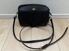 COACH ブラック ショルダーバッグ