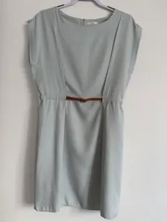 Tocador トカドール　ノースリーブワンピース　ミントグリーン