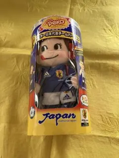 ##不二家My Little Peko サッカー日本代表 ぬいぐるみ1996年のサムネイル
