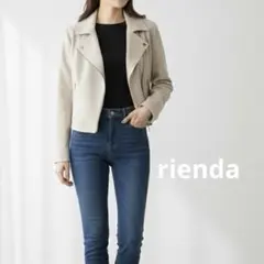 rienda ライスコール ライダース JK ダブルライダース ジャケットのサムネイル