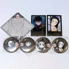 鬼滅の刃　DINING　缶バッジ　コースター　チェキ　胡蝶三姉妹　禰豆子