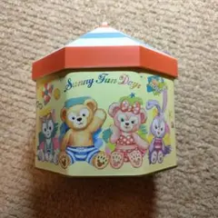 Duffy and Friends 八角形缶 Sunny Fun Days