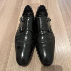 REGAL】リーガル 23DR Uチップ シングルモンク ビジネスシューズ 黒