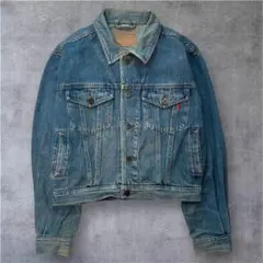 【TURKEY BEAR】ライトブルーデニムジャケット Gジャン ヴィンテージ風