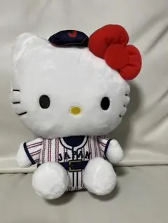 てる様専用 ハローキティ 野球ユニフォーム ぬいぐるみ 約30cm
