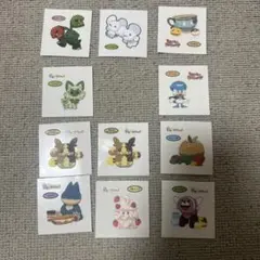 ポケモンパン　デコキャラシール　セット売り