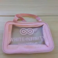 ☆【WHITE INFINITY】ホワイトインフィニティ　クリアバッグ　ピンク