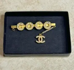 【美品 レア】ヴィンテージ CHANEL シャネル ブローチ 真珠 ダイヤモンド