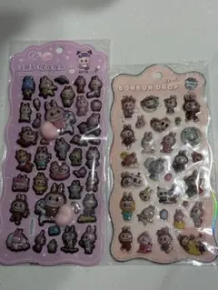 新品未開封　ラブブ　お尻シール　ボンボンドロップ　ぷっくりシール