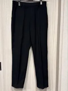 UNIQLO スマートアンクル パンツ 黒 オフィス 仕事用 カジュアル M