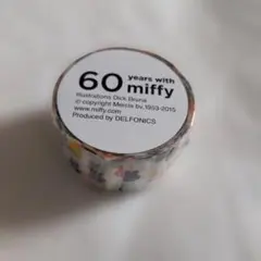 DELFONICS 60 years with miffy マスキングテープのサムネイル