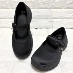 訳ありSALOMON サロモン メリージェーン スニーカー ブラック 24cm