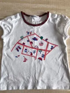 美品　ファミリア　半袖　Tシャツ　カットソー　90サイズ