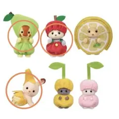 シルバニアファミリー どきどきコレクション 赤ちゃんフルーツパーティー 3個