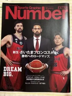付録冊子のみ⭐️Sports Graphic Number⭐️さいたまブロンコス特集