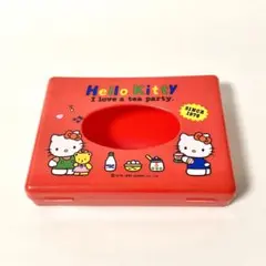 ハローキティ ポケットティッシュケース サンリオ レトロ ファンシー