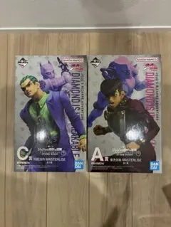 ジョジョ一番くじ A賞C賞 東方仗助 川尻浩作