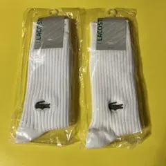 LACOSTE ラコステ ソックス 2足組 24-26cm