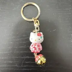 ⭐️レア　ハローキティ 和服デザイン キーホルダー
