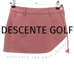 新品タグ　ゴルフウェア　DESCENTE GOLF スカートM デサント　ピンクのサムネイル