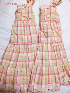 ワンピース　120cm〜130cm　2枚まとめ売り