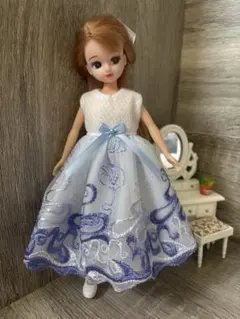 リカちゃん　ブライスハンドメイド服　ワンピースA 232