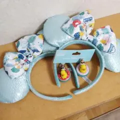 スイスイサマー　チップとデール　ディズニー　カチューシャ　キーホルダー　セット