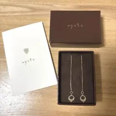 アガット K10 アメリカンピアス チャーム✨