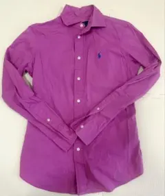 Polo Ralph Lauren 長袖シャツ サイズ2 ピンク Mサイズ