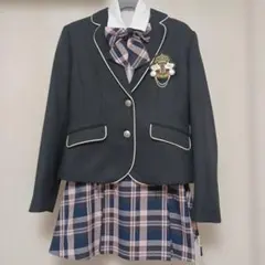 お値下げ♡新品デコラピンキーズ　卒服　フォーマルスーツ チェック柄　160A♡