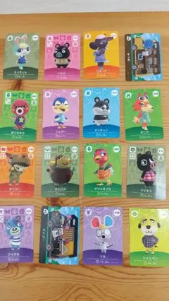 あつまれ　どうぶつの森　amiiboカード 16枚 セット まとめ売り