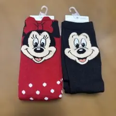 ミニー＆ミッキー 靴下23-25cm