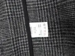 ウール混紡 ダッフルコート M ダークグレー