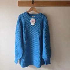 新品未使用LEPSIMレプシムケーブル編み長袖ニットセーターFサイズ マタニティ