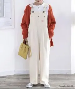 JaVa ジャバ　オーバーオール　クラシカルエルフ　　コラボ　ホワイト　綿100