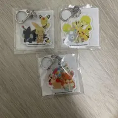 s*6様 ポケパークカントー ポケモン アクリルキーホルダー 4種セット